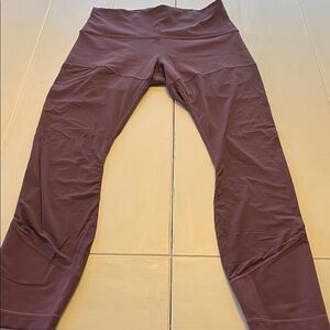 8/Leggings/7/8 length  8 purple/eggplant/MESH 1/2 of leggings